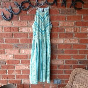 Gypsy Boho Long Halter Dress